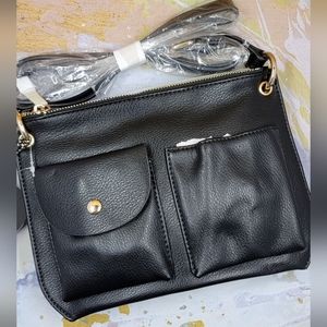 Black crossbody bag